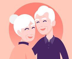 Grandparents Illustration vector