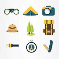 Jungle Explorer Elements Vector Pack