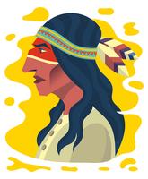 Indigenous People Illustration vector