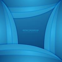 Elegant blue creative wavy background vector