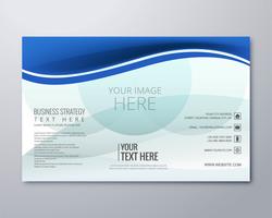 Creative business brochure template vector