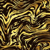 Diseño de textura de mármol dorado brillante abstracto vector