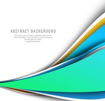 Elegant stylish creative wave background vector