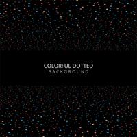 Abstract colorful dots background vector