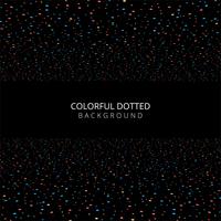 Abstract colorful dots background vector