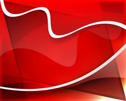 Abstract beautiful red wavy background vector