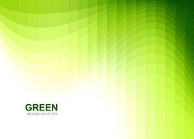 Modern green wavy mosaic background vector