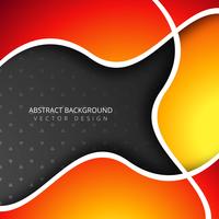 Abstract stylish colorful wave background vector