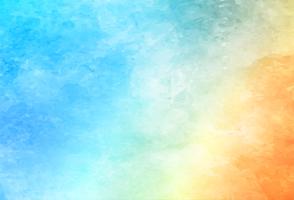 Beautiful colorful watercolor background  vector