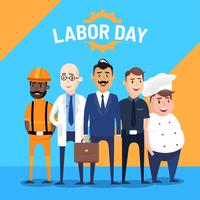 Labor Day Greeting Vector