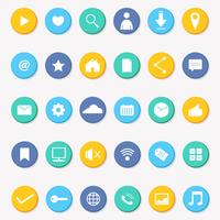 Vector de colección de iconos de redes sociales