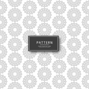 Abstract seamless pattern background vector