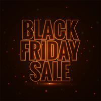 modern black friday sale background vector