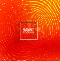 Abstract circular glowing dots background vector