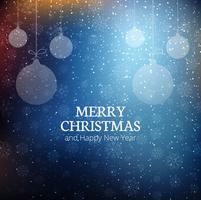 Modern christmas background vector