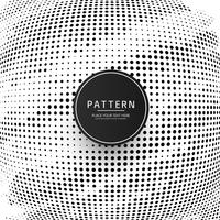 modern halftone pattern background vector