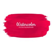 Beautiful watercolor stroke design vector