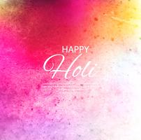 Holi spring festival of colors vector design