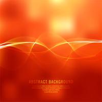 Abstract colorful glowing wave background vector