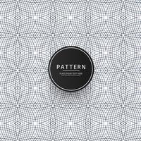 Abstract geometric seamless pattern with crossing thin lines vector