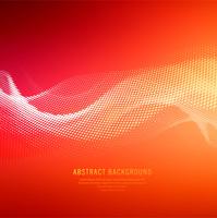 Abstract shiny colorful halftone wave background vector