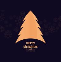 Modern christmas background vector