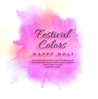 Ilustración del fondo colorido abstracto Happy Holi vector