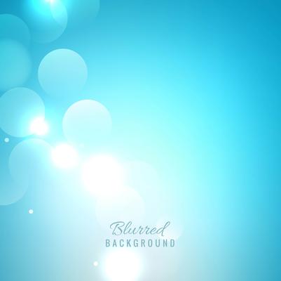 Elegant blue blurred background