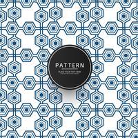 Modern geometric pattern background vector