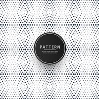 Seamless dotted geometric pattern design vector