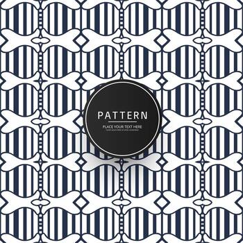 Seamless pattern of intersecting geometric background vector