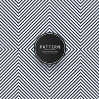 Seamless monochrome waving pattern design vector