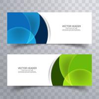 Abstract banner design background, vector website headers