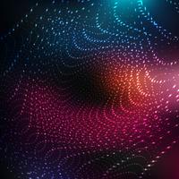 Abstract shiny colorful wave background vector