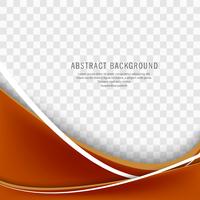 Modern wavy background vector