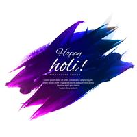 Happy holi colorful festival background illustration vector
