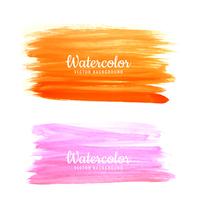 Hand drawn watercolor colorful background of pastel natural deli vector