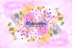 modern colorful watercolor background vector