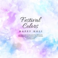 illustration of abstract colorful Happy Holi background vector