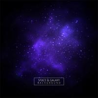 Abstract galaxy shiny background vector