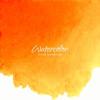 modern orange watercolor background vector