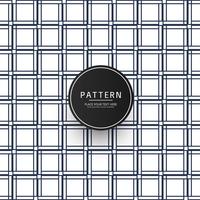 Modern geometric pattern background vector