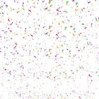 Abstract colorful confetti background. Isolated on the white vector