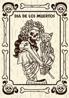 Day Of The Dead Vector Illustration