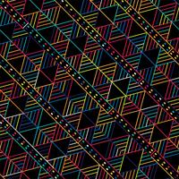 Modern colorful geometric pattern background vector