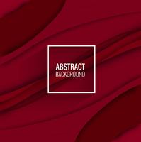 Abstract elegant papercut background illustration vector