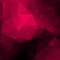 Beautiful pink polygon background vector