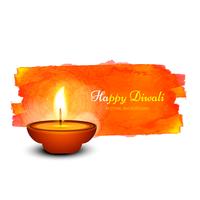 Modern elegant diwali design vector