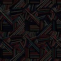 Abstract colorful geometric lines background vector