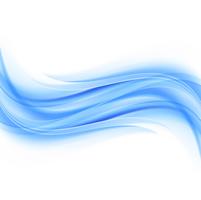 Elegant business blue wave background illustration vector